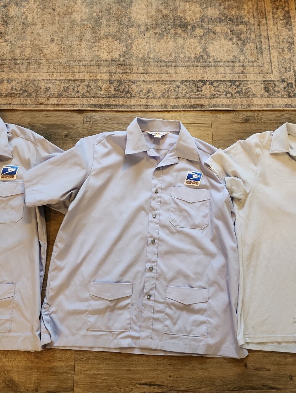Flying Cross Uniform Shirt Lot XL Tall Long Letter Carrier Polo Jac Jack